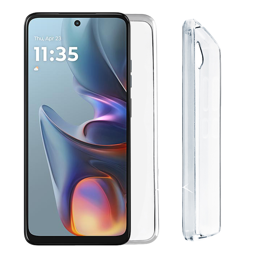 VOLTE-TEL ΘΗΚΗ MOTOROLA MOTO E15 4G 6.67" SLIMCOLOR AIR TPU 2.0mm FULL CAMERA PROTECTION ΔΙΑΦΑΝΗ