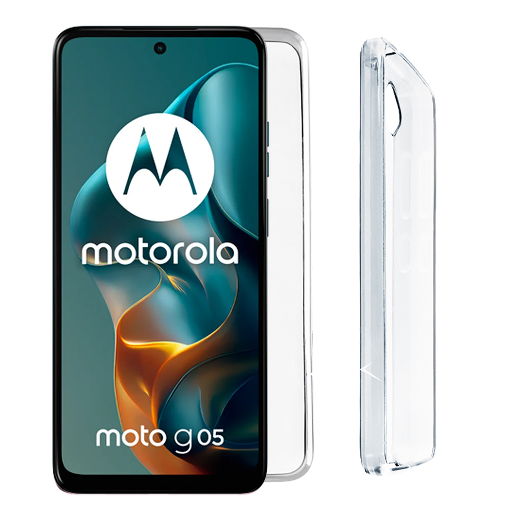 VOLTE-TEL ΘΗΚΗ MOTOROLA MOTO G05 6.67" SLIMCOLOR AIR TPU 2.0mm CAMERA GUARD ΔΙΑΦΑΝΗ