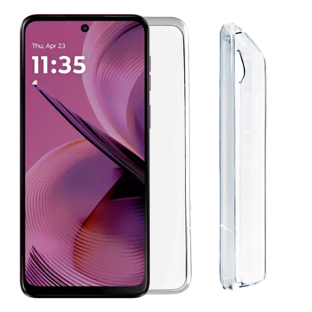 VOLTE-TEL ΘΗΚΗ MOTOROLA MOTO G55 5G 6.49" SLIMCOLOR AIR TPU 2.0mm CAMERA GUARD ΔΙΑΦΑΝΗ