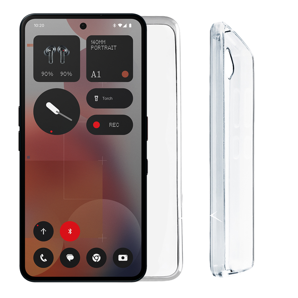 VOLTE-TEL ΘΗΚΗ NOTHING PHONE 3a PRO 5G 6.77" SLIMCOLOR AIR TPU 2.0mm FULL CAMERA PROTECTION ΔΙΑΦΑΝΗ