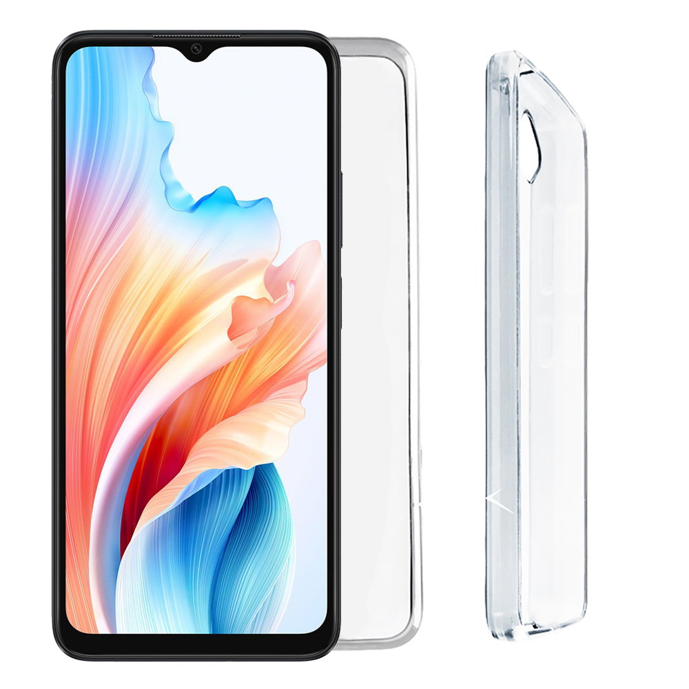 VOLTE-TEL ΘΗΚΗ OPPO A18 4G 6.56" SLIMCOLOR AIR TPU 2.0mm FULL CAMERA PROTECTION ΔΙΑΦΑΝΗ