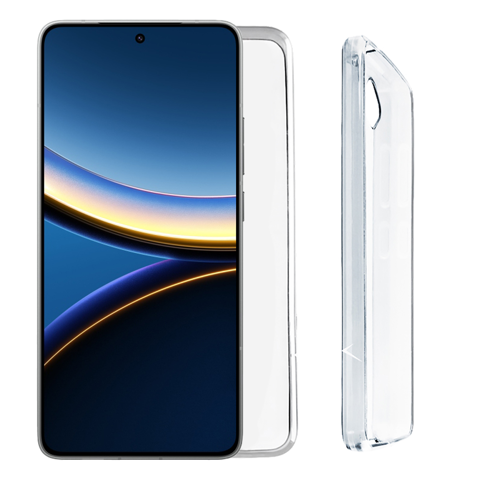 VOLTE-TEL ΘΗΚΗ XIAOMI POCO F7 PRO 6.67" SLIMCOLOR AIR TPU 2.0mm FULL CAMERA PROTECTION ΔΙΑΦΑΝΗ