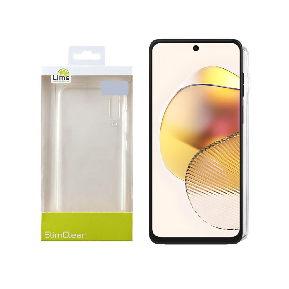 LIME ΘΗΚΗ MOTOROLA MOTO G73 5G 6.5" SLIMCLEAR TPU CAMERA GUARD ΔΙΑΦΑΝΗ