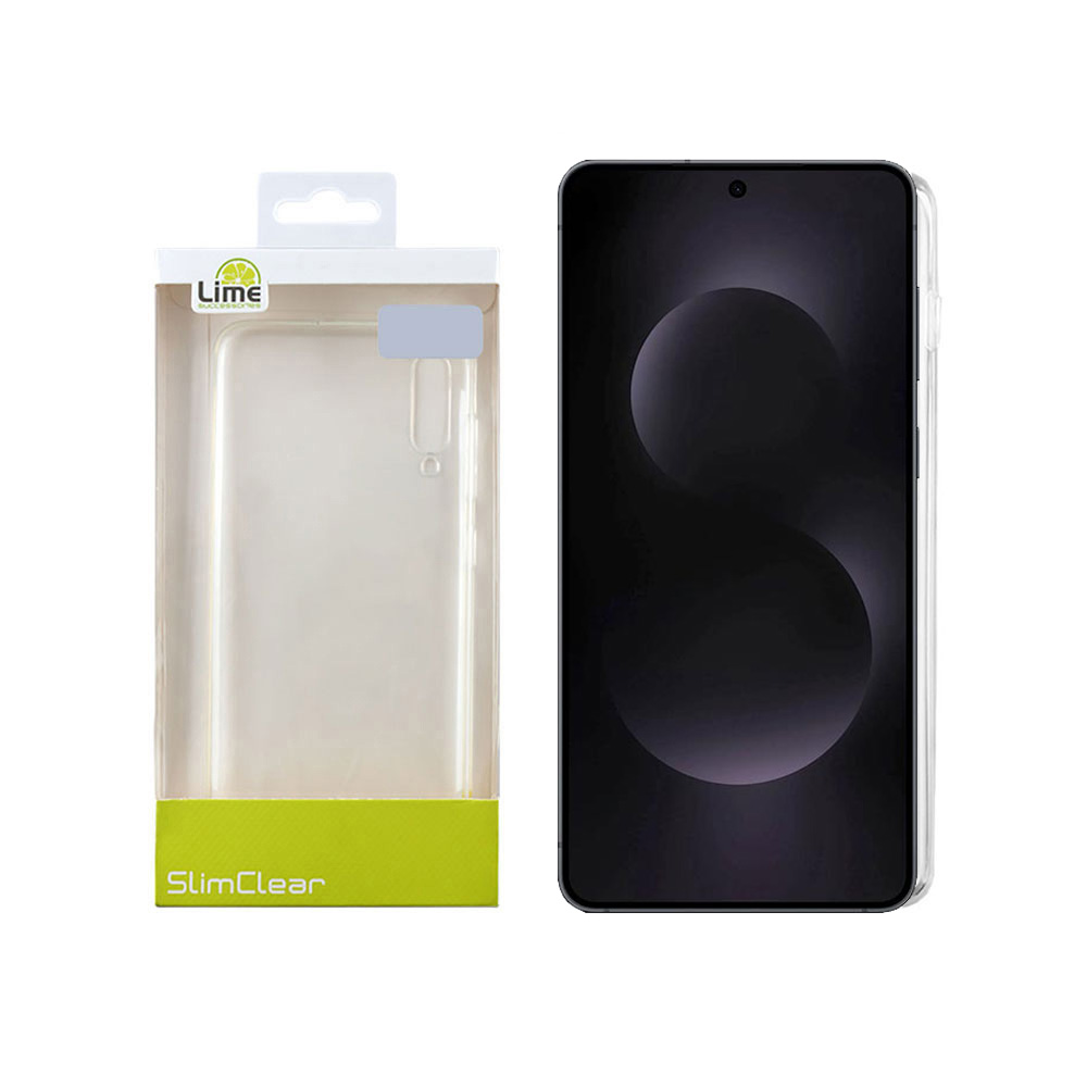 LIME ΘΗΚΗ SAMSUNG S25 EDGE 5G S937 6.66" SLIMCLEAR TPU FULL CAMERA PROTECTION ΔΙΑΦΑΝΗ