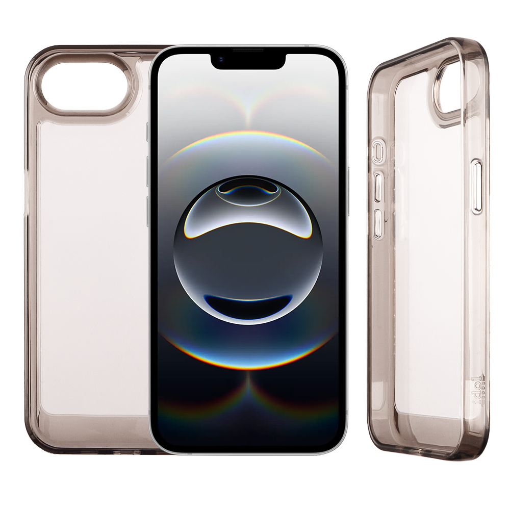 IDOL 1991 ΘΗΚΗ IPHONE 16E 6.1" CRISTALYTE TPU CAMERA GUARD ΔΙΑΦΑΝΗ ΓΚΡΙ
