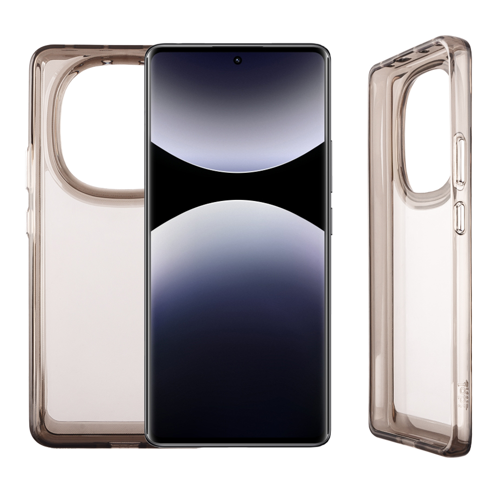 IDOL 1991 ΘΗΚΗ XIAOMI REDMI NOTE 14 PRO 4G 6.67" CRISTALYTE TPU CAMERA GUARD ΔΙΑΦΑΝΗ ΓΚΡΙ