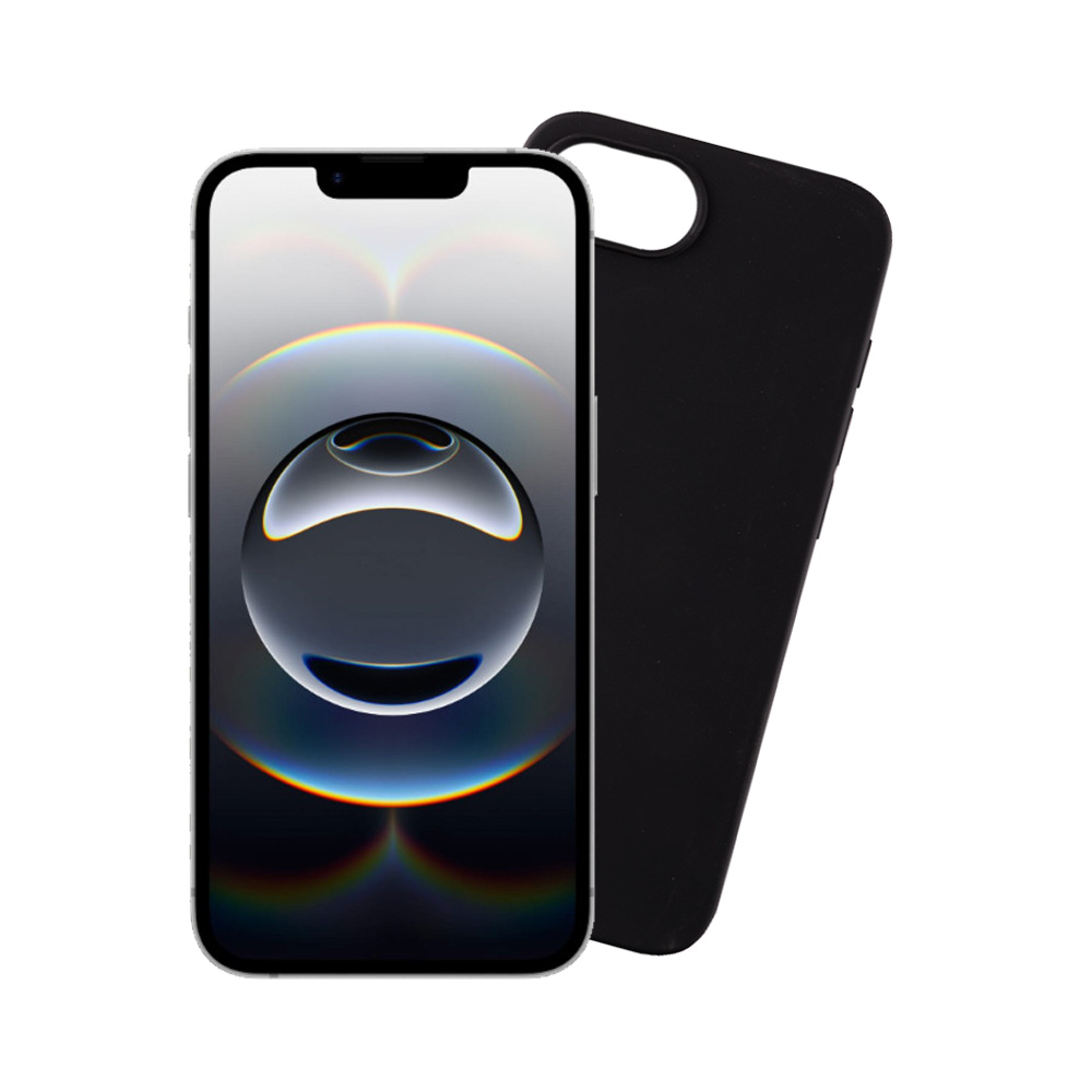 VOLTE-TEL ΘΗΚΗ IPHONE 16E 6.1" SILICON TPU CAMERA GUARD BLACK