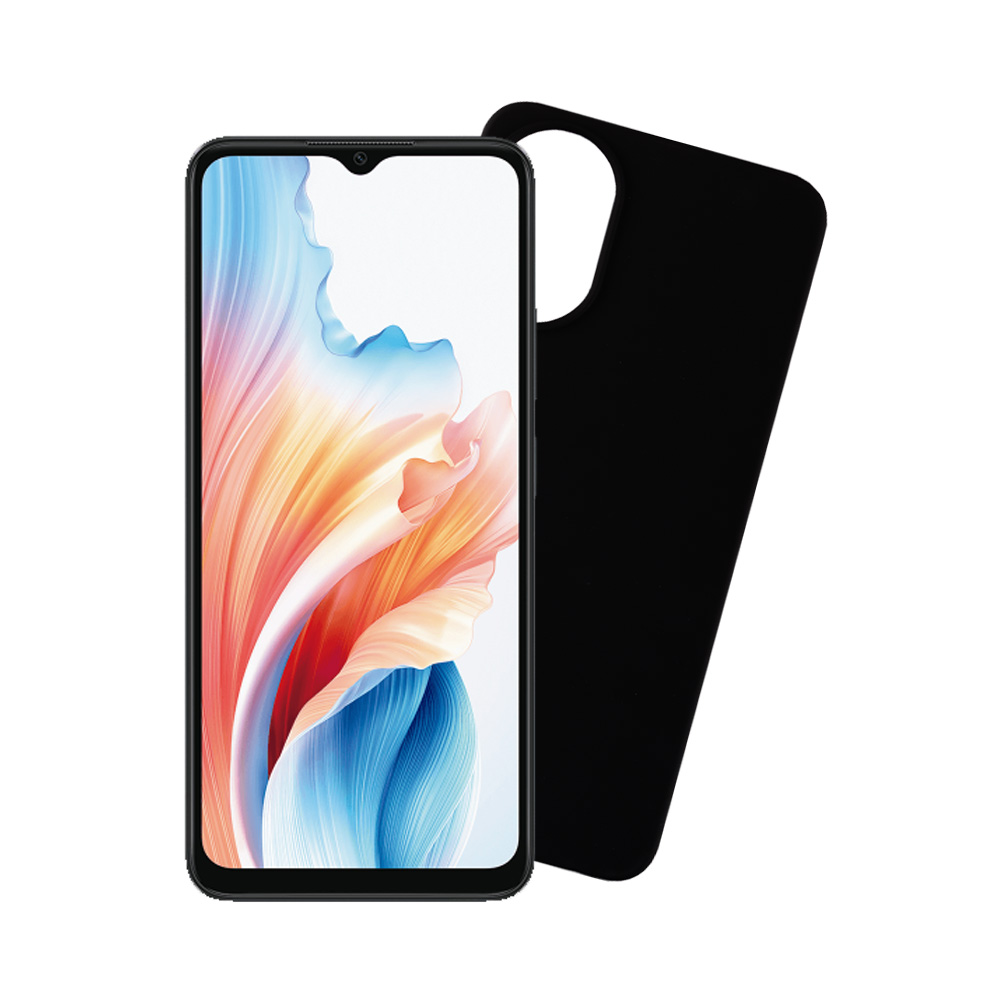 VOLTE-TEL ΘΗΚΗ OPPO A18 4G 6.56" SILICON TPU CAMERA GUARD BLACK