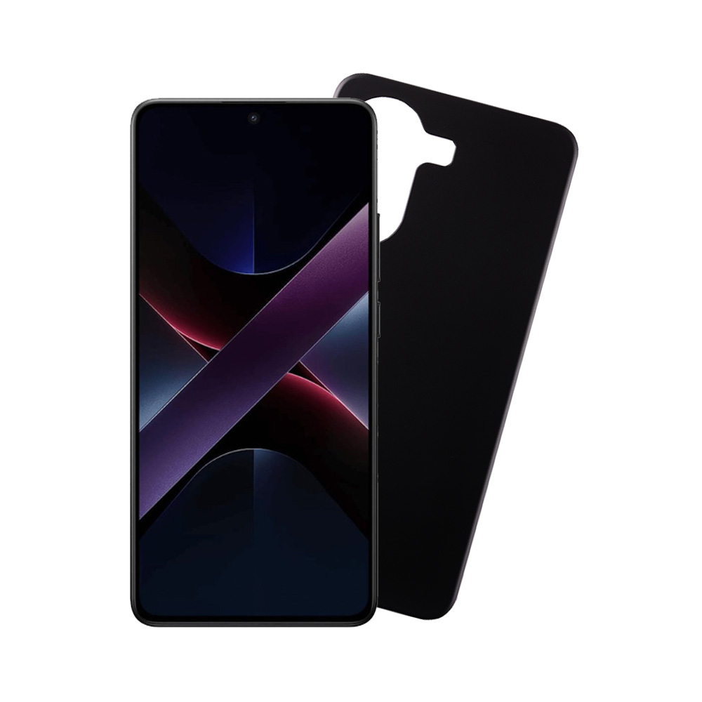 VOLTE-TEL ΘΗΚΗ XIAOMI POCO X7 PRO 6.67" SILICON TPU CAMERA GUARD BLACK