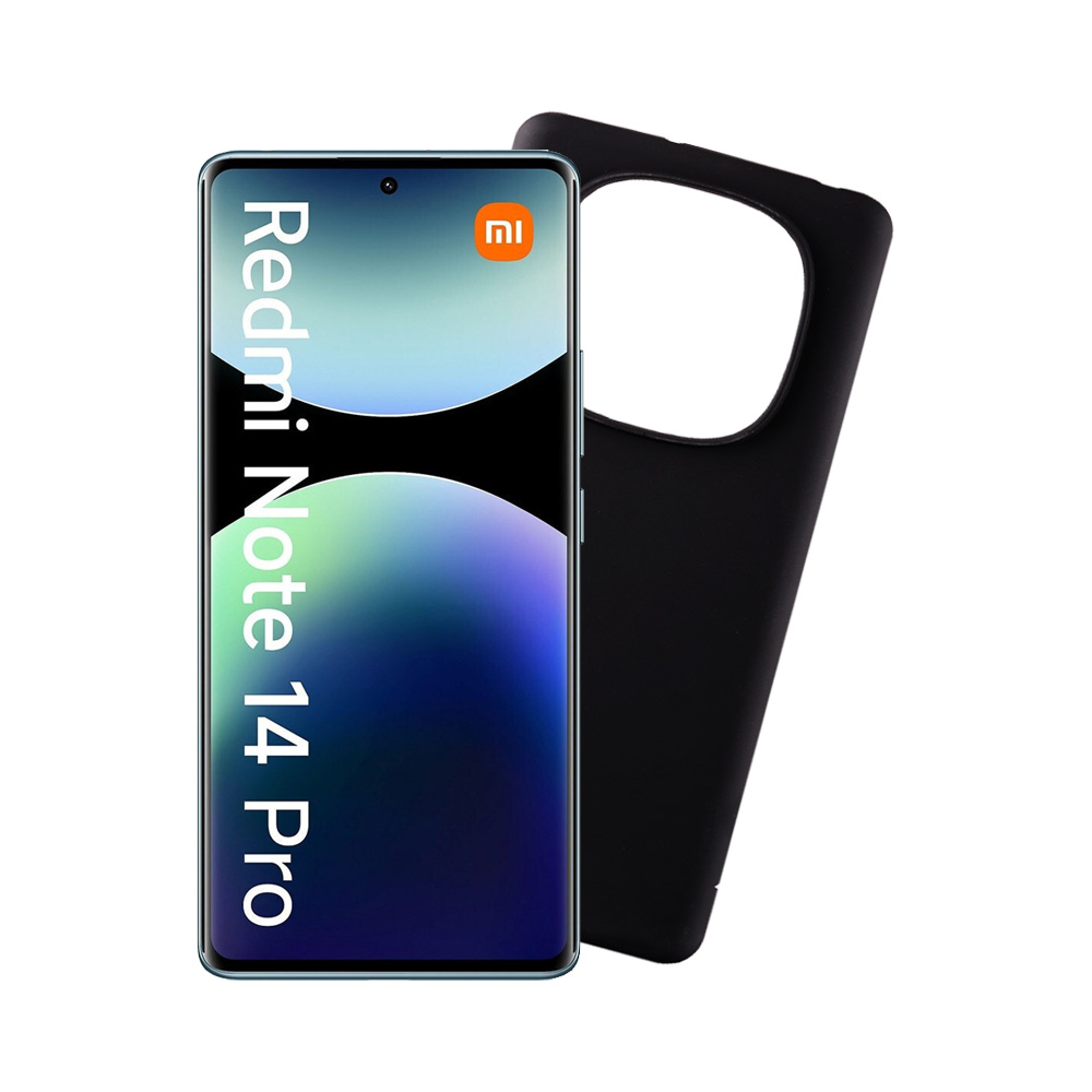 VOLTE-TEL ΘΗΚΗ XIAOMI REDMI NOTE 14 PRO 4G 6.67" SILICON TPU CAMERA GUARD BLACK