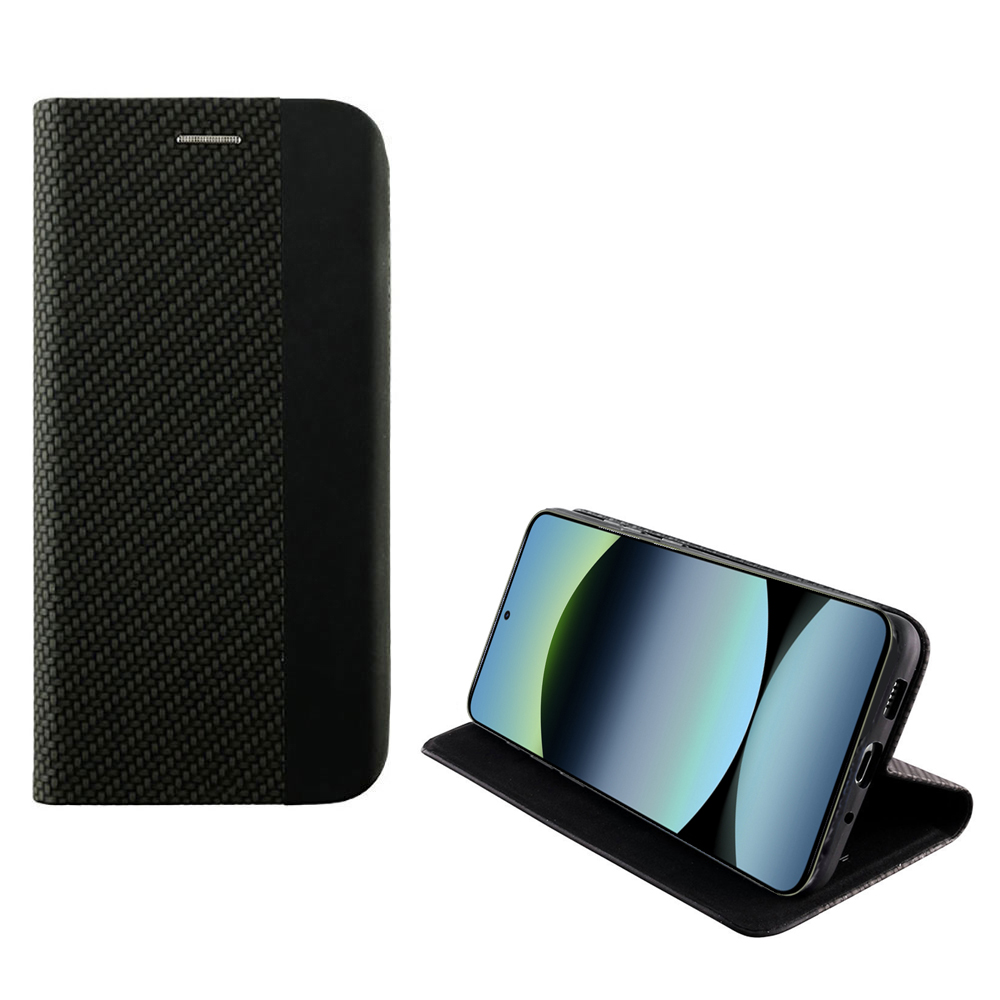 IDOL 1991 ΘΗΚΗ XIAOMI REDMI NOTE 14 4G 6.67" ELITE ANTI-RFID BOOK STAND BLACK