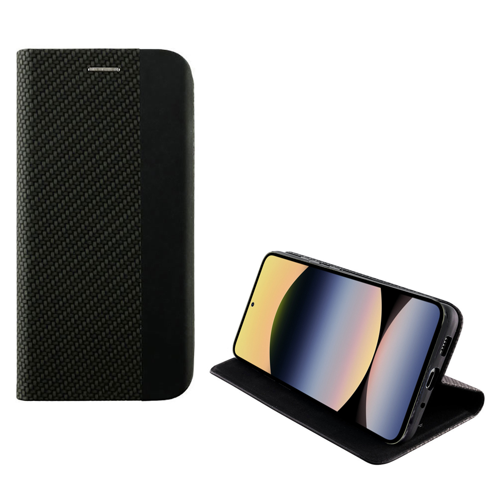 IDOL 1991 ΘΗΚΗ XIAOMI REDMI NOTE 14 5G 6.67" ELITE ANTI-RFID BOOK STAND BLACK