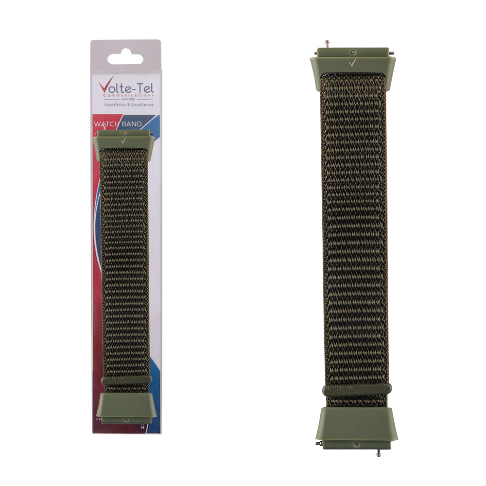 VOLTE-TEL ΛΟΥΡΑΚΙ ΡΟΛΟΓΙΟΥ XIAOMI REDMI WATCH 3 ACTIVE/WATCH 3 LITE/WATCH 3 YOUTH BRAIDED GREEN VT147