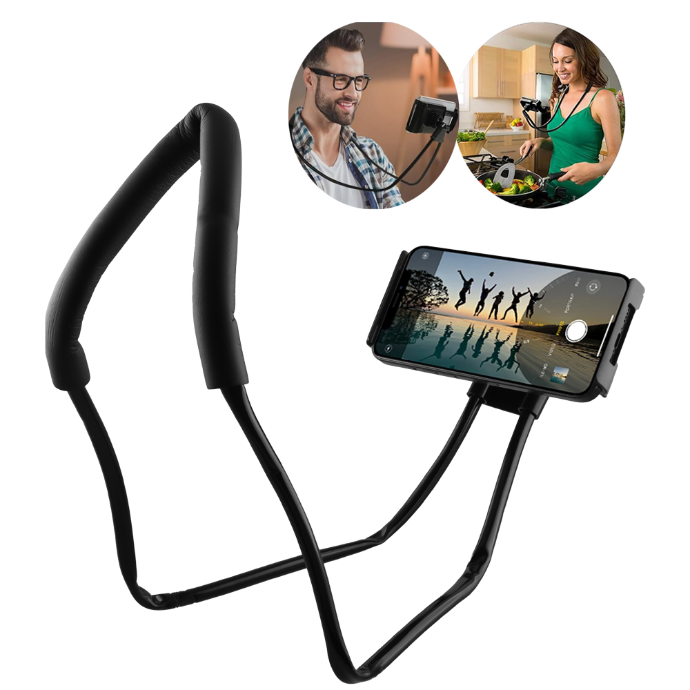 NSP ΒΑΣΗ ΣΤΗΡΙΞΗΣ ΛΑΙΜΟΥ ΚΙΝΗΤΩΝ/TABLET 70CM UNIVERSAL ΕΩΣ 7.0" BLACK