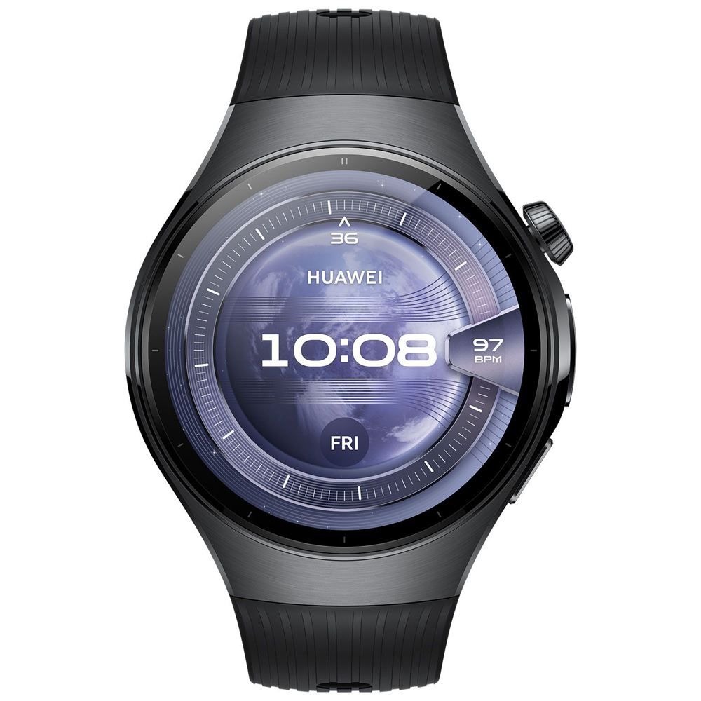 SMART WATCH HUAWEI 5 46MM 1.5" 55020EWB BT V 5.2 ΑΔΙΑΒΡΟΧΟ BLACK GR