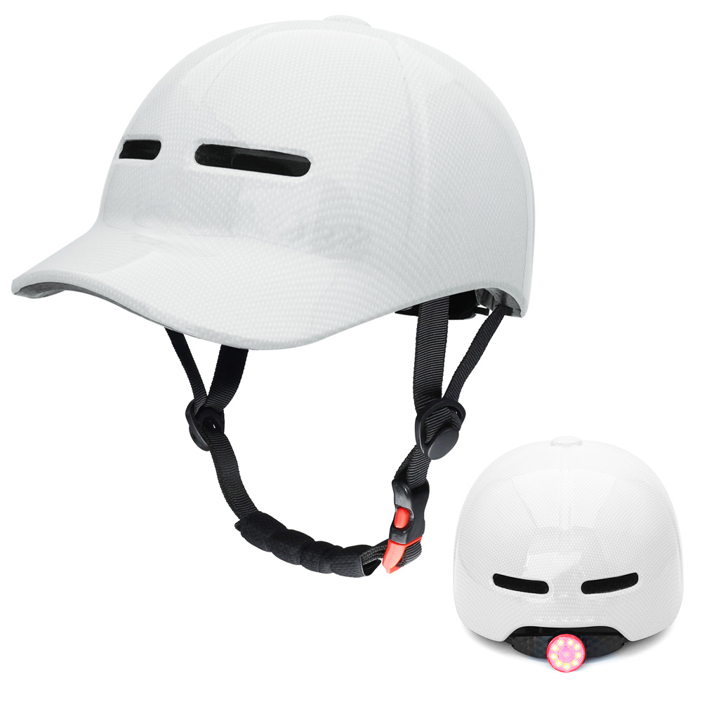 VOLTE-TEL ΚΡΑΝΟΣ ΓΙΑ ΠΑΤΙΝΙΑ-ΠΟΔΗΛΑΤΑ ΜΕ ΕΠΑΝΑΦΟΡΤΙΖΟΜΕΝΟ LED ΦΑΝΑΡΙ ΡΥΘΜΙΖΟΜΕΝΟ ΛΟΥΡΑΚΙ & ΑΕΡΙΣΜΟ MEDIUM SIZE CARBON WHITE