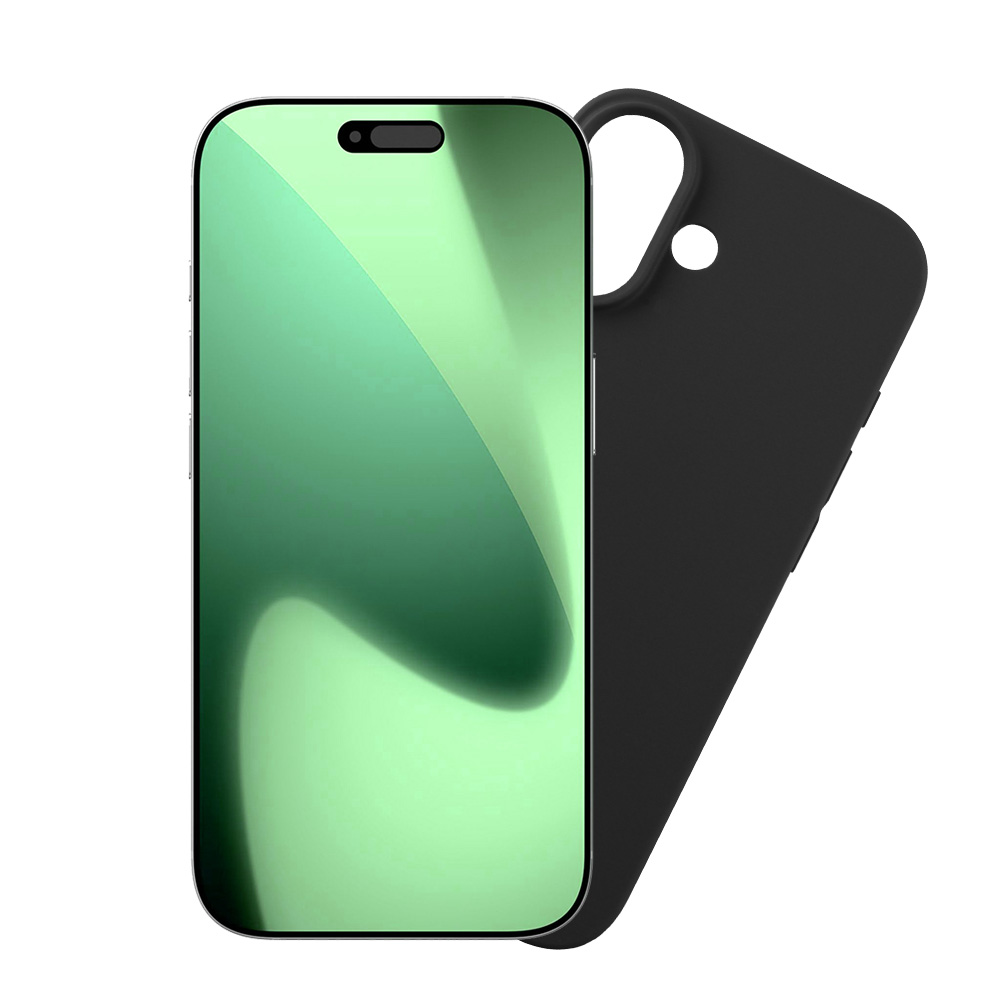 VOLTE-TEL ΘΗΚΗ IPHONE 17 6.3" SILICON TPU CAMERA GUARD BLACK