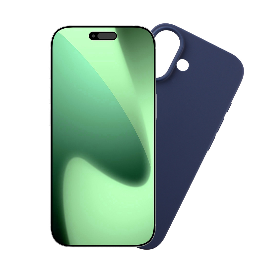VOLTE-TEL ΘΗΚΗ IPHONE 17 6.3" SILICON TPU CAMERA GUARD BLUE