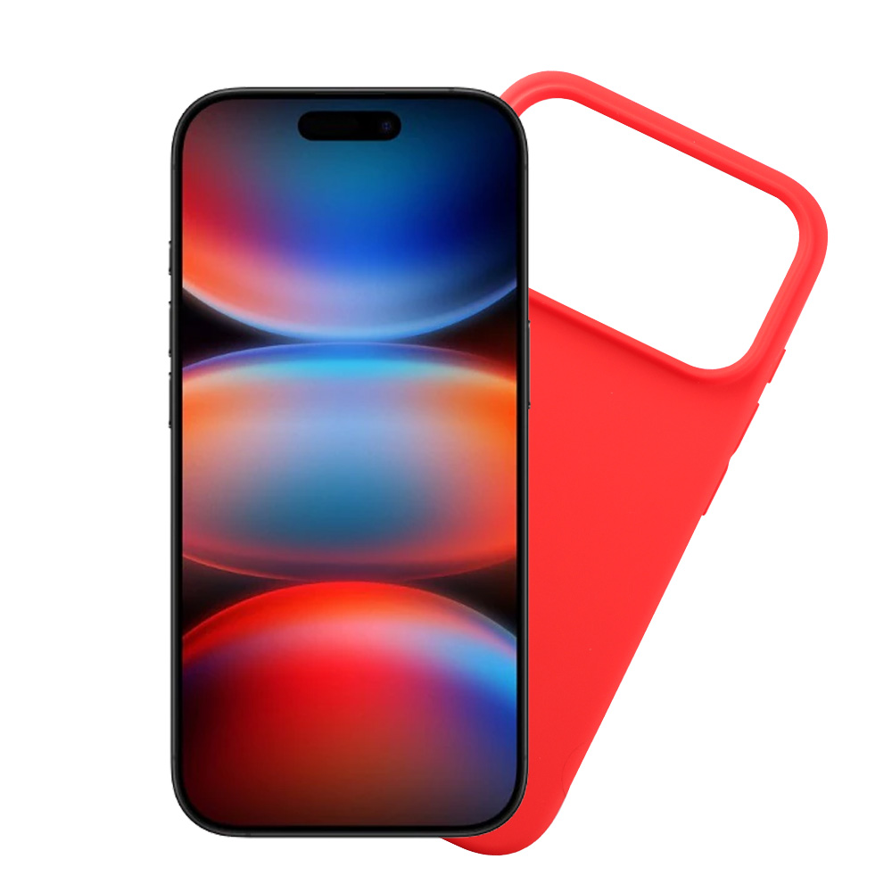 VOLTE-TEL ΘΗΚΗ IPHONE 17 PRO 6.3" SILICON TPU CAMERA GUARD RED