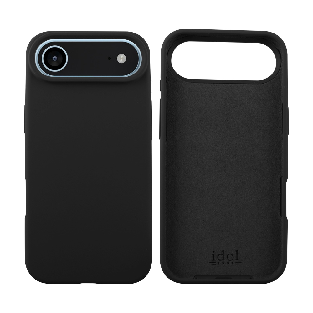 IDOL 1991 ΘΗΚΗ IPHONE 17 AIR 6.9" VELVET ELITE TPU 4 SIDE CAMERA GUARD BLACK