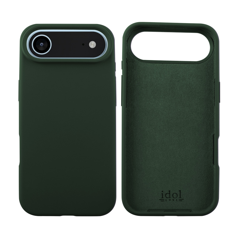 IDOL 1991 ΘΗΚΗ IPHONE 17 AIR 6.9" VELVET ELITE TPU 4 SIDE CAMERA GUARD GREEN
