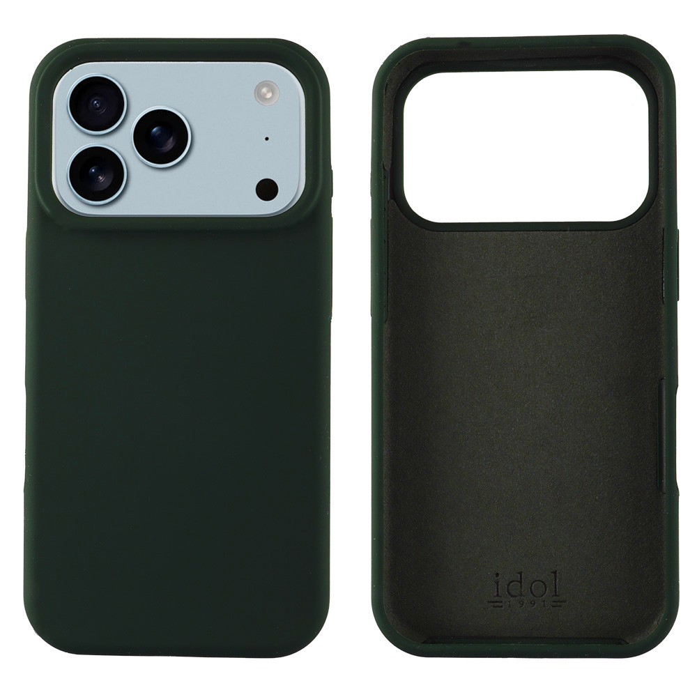 IDOL 1991 ΘΗΚΗ IPHONE 17 PRO MAX 6.9" VELVET ELITE TPU 4 SIDE CAMERA GUARD GREEN