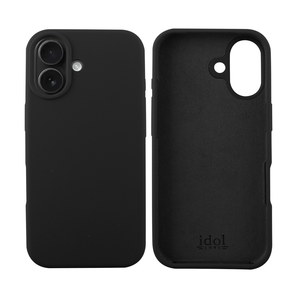 IDOL 1991 ΘΗΚΗ IPHONE 17 6.3" VELVET ELITE TPU 4 SIDE CAMERA GUARD BLACK
