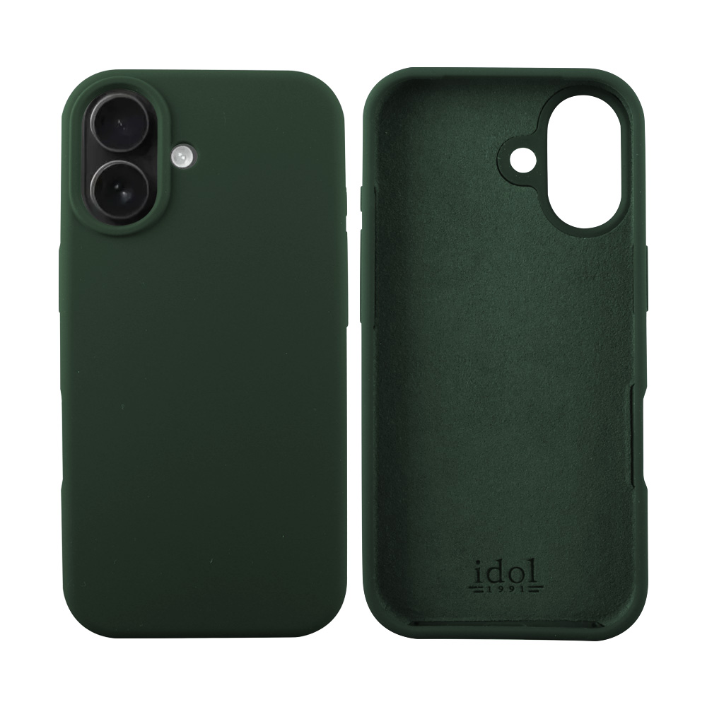 IDOL 1991 ΘΗΚΗ IPHONE 17 6.3" VELVET ELITE TPU 4 SIDE CAMERA GUARD GREEN