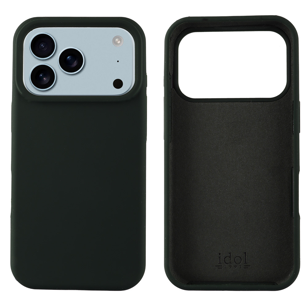 IDOL 1991 ΘΗΚΗ IPHONE 17 PRO 6.3" VELVET ELITE TPU 4 SIDE CAMERA GUARD GREEN