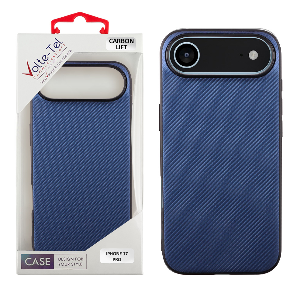 VOLTE-TEL ΘΗΚΗ IPHONE 17 AIR 6.9" CARBON LIFT CAMERA GUARD PROTECTION BLUE