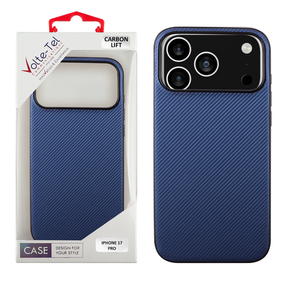 VOLTE-TEL ΘΗΚΗ IPHONE 17 PRO 6.3" CARBON LIFT CAMERA GUARD PROTECTION BLUE