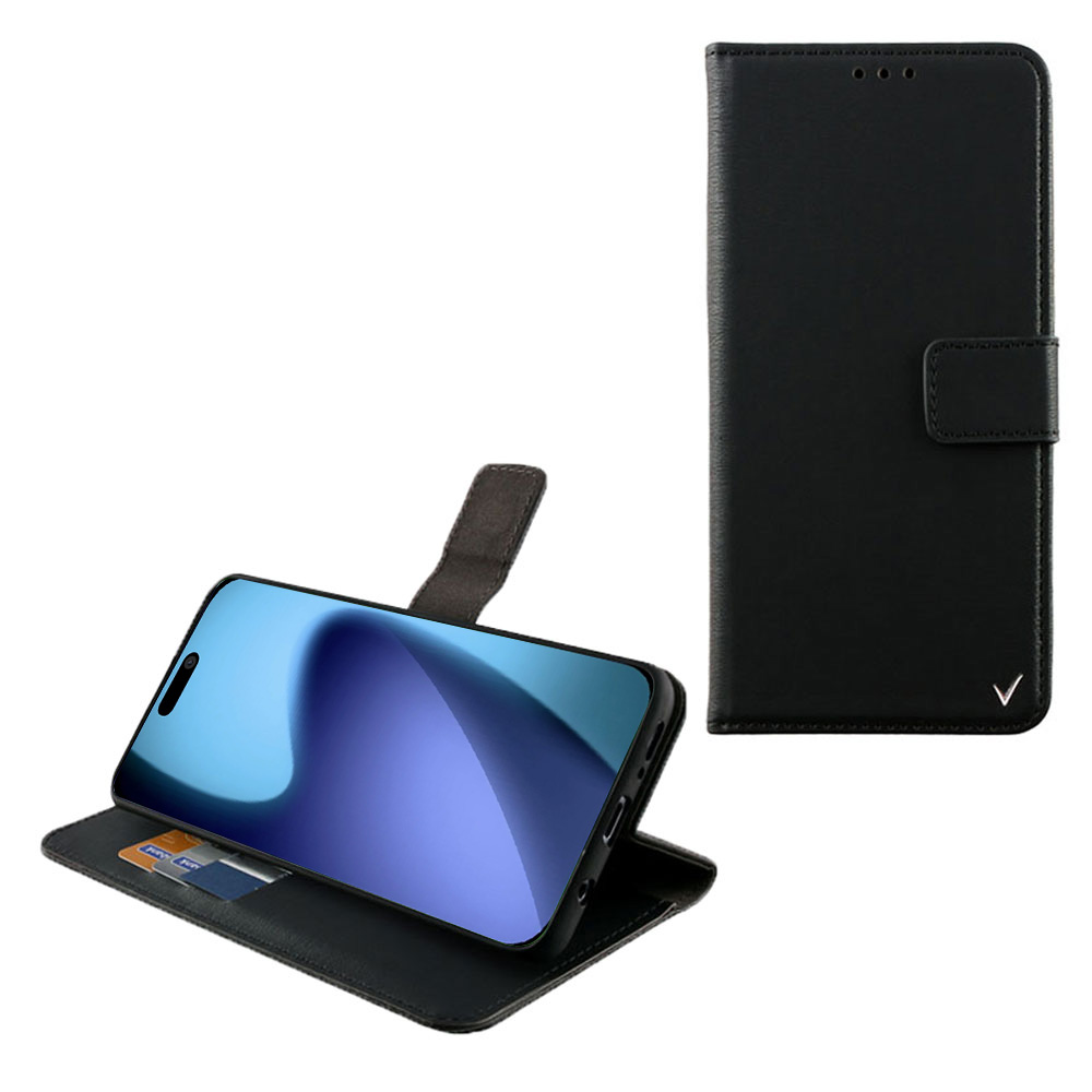 VOLTE-TEL ΘΗΚΗ IPHONE 17 PRO ΜΑΧ 6.9" ALLURE MAGNET BOOK STAND CLIP BLACK