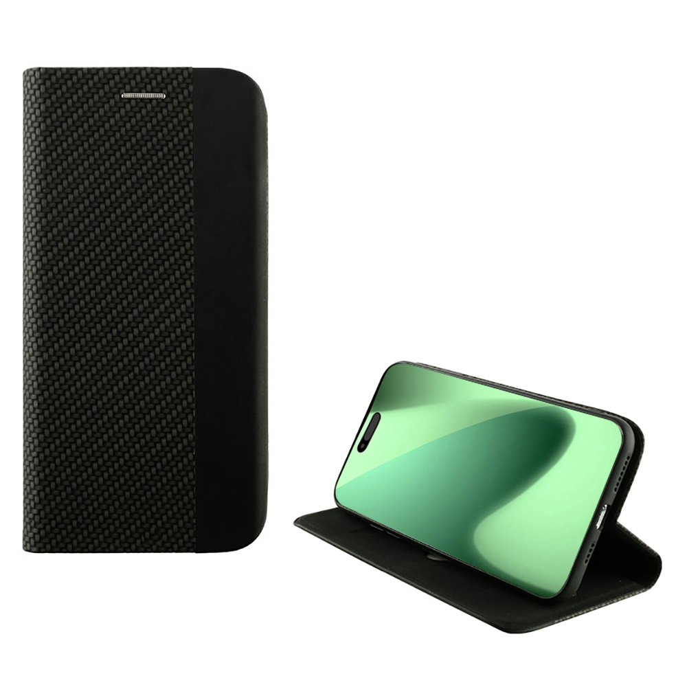 IDOL 1991 ΘΗΚΗ IPHONE 17 AIR 6.9" ELITE ANTI-RFID BOOK STAND BLACK
