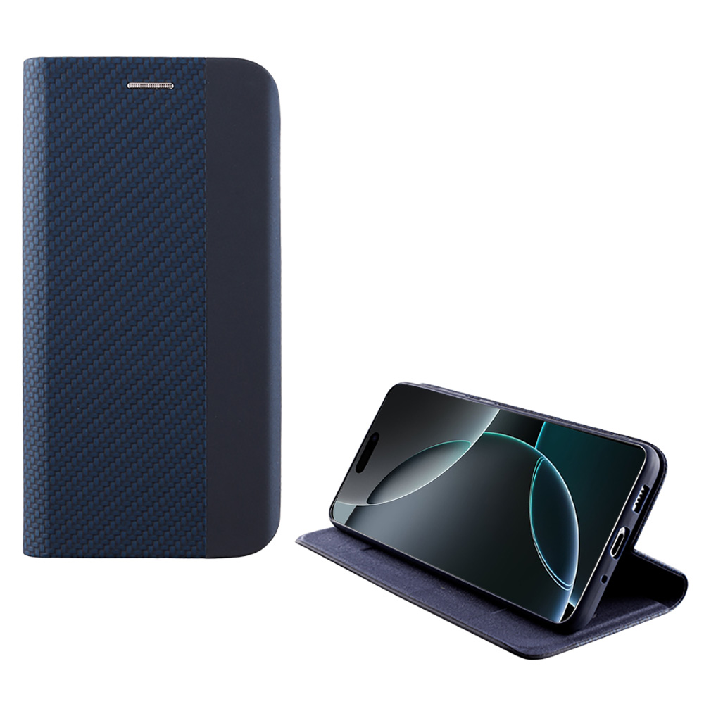 IDOL 1991 ΘΗΚΗ IPHONE 17 6.3" ELITE ANTI-RFID BOOK STAND BLUE
