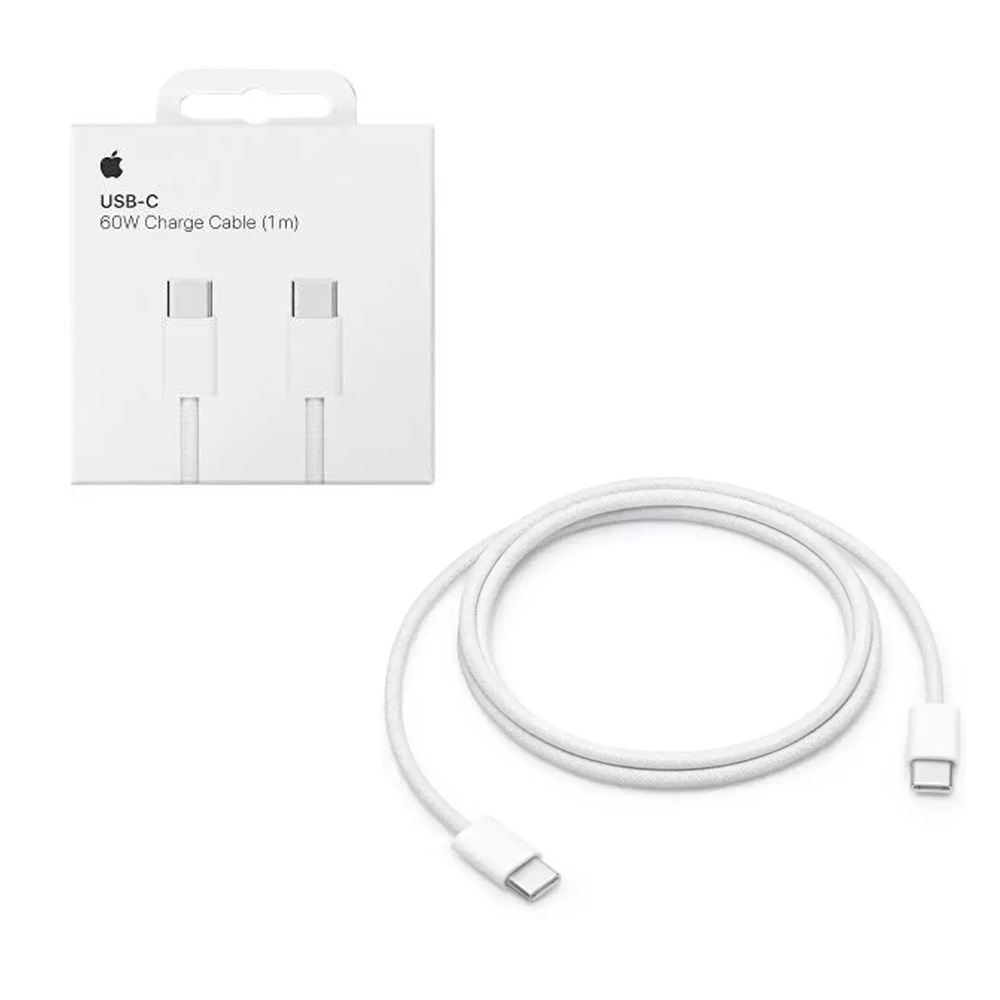 APPLE USB-C TYPE C TO TYPE C MW493ZM/A USB ΦΟΡΤΙΣΗΣ-DATA 1m 60W BRAIDED WHITE PACKING OR