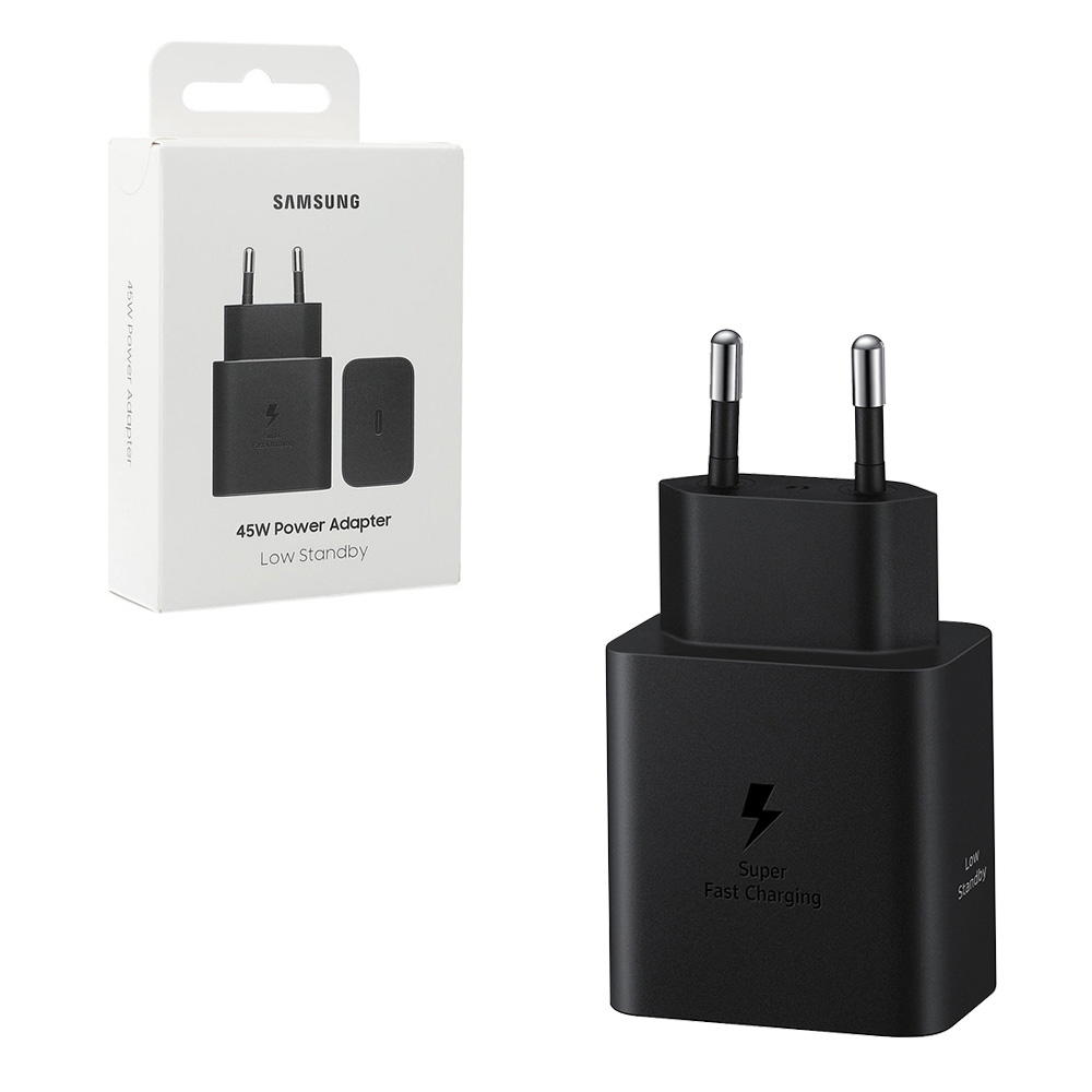 TRAVEL SAMSUNG EP-T4511NBEGEU TYPE C 5V 3A/9V 2.77A/20V 2.25A 45W FAST CHARGE BLACK PACKING OR