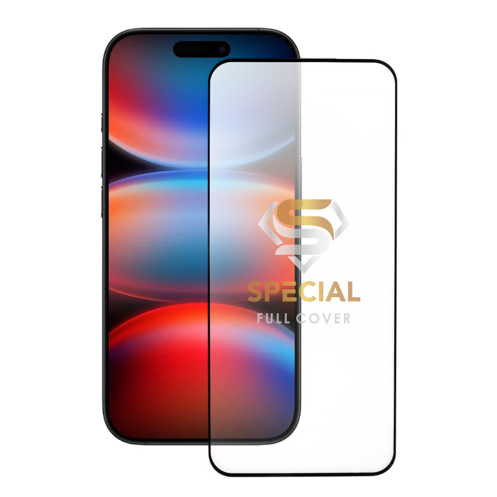 IDOL 1991 TEMPERED GLASS IPHONE 17 PRO 6.3" 9H 0.25mm 20D FULL GLUE SEMI CURVED BLACK