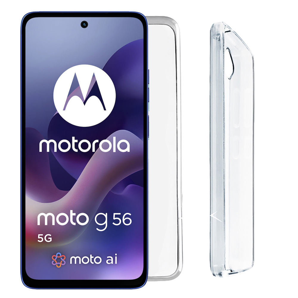 VOLTE-TEL ΘΗΚΗ MOTOROLA MOTO G56 5G 6.72" SLIMCOLOR AIR TPU CAMERA GUARD ΔΙΑΦΑΝΗ