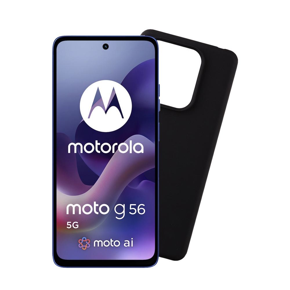 VOLTE-TEL ΘΗΚΗ MOTOROLA MOTO G56 5G 6.72" SILICON TPU CAMERA GUARD BLACK