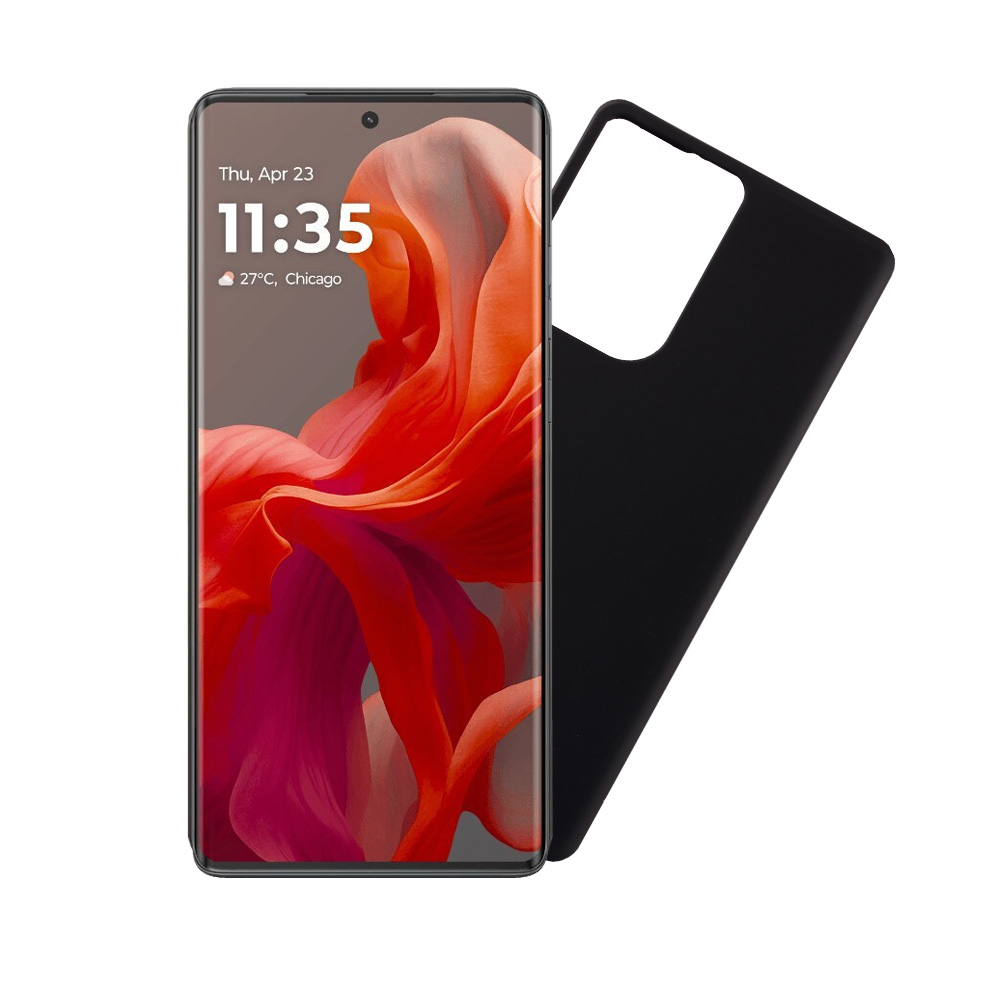 VOLTE-TEL ΘΗΚΗ MOTOROLA MOTO G85 5G XT2427-2 6.67" SILICON TPU CAMERA GUARD BLACK
