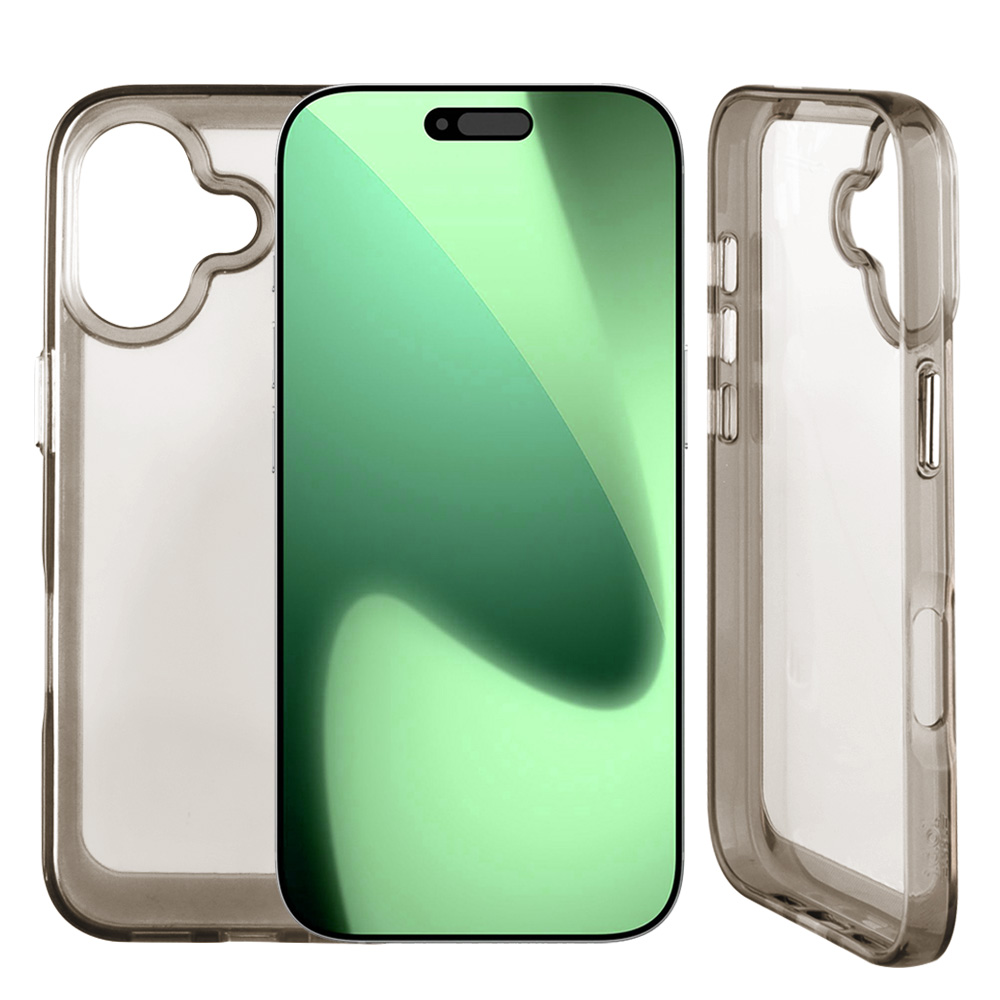 IDOL 1991 ΘΗΚΗ IPHONE 17 6.3" CRISTALYTE TPU CAMERA GUARD ΔΙΑΦΑΝΗ ΓΚΡΙ