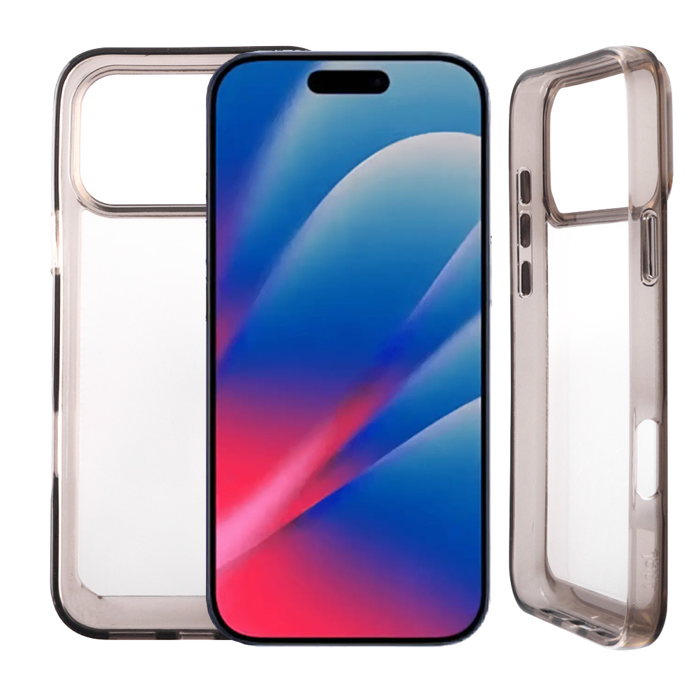 IDOL 1991 ΘΗΚΗ IPHONE 17 PRO ΜΑΧ 6.9" CRISTALYTE TPU CAMERA GUARD ΔΙΑΦΑΝΗ ΓΚΡΙ