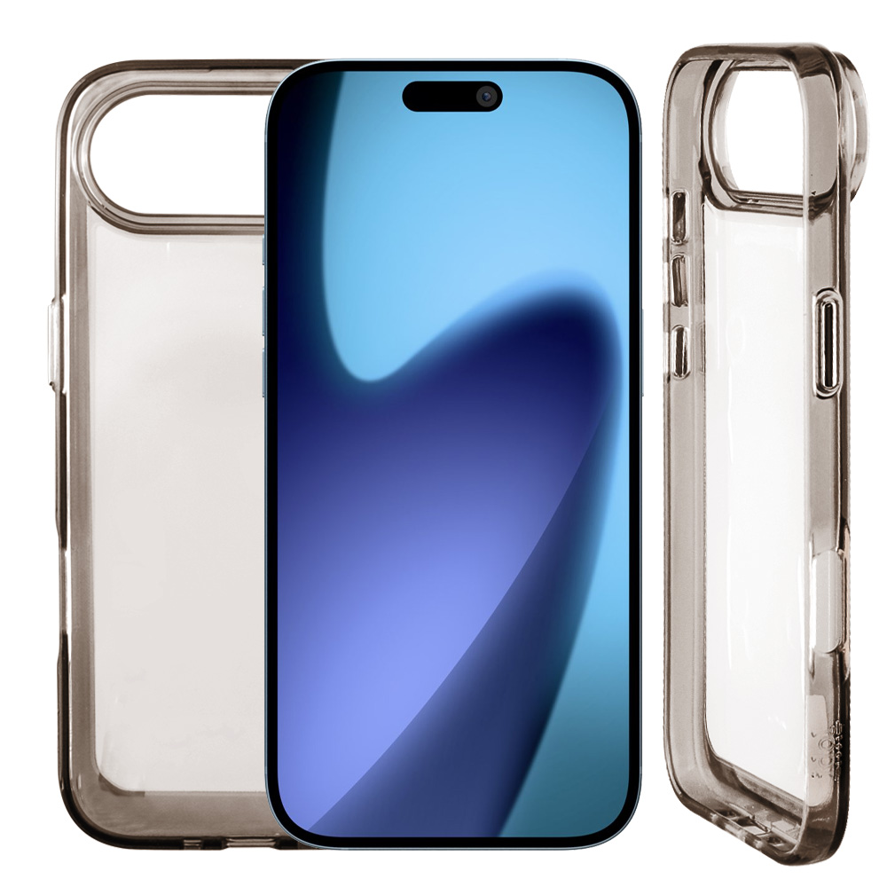 IDOL 1991 ΘΗΚΗ IPHONE 17 AIR 6.9" CRISTALYTE TPU CAMERA GUARD ΔΙΑΦΑΝΗ ΓΚΡΙ