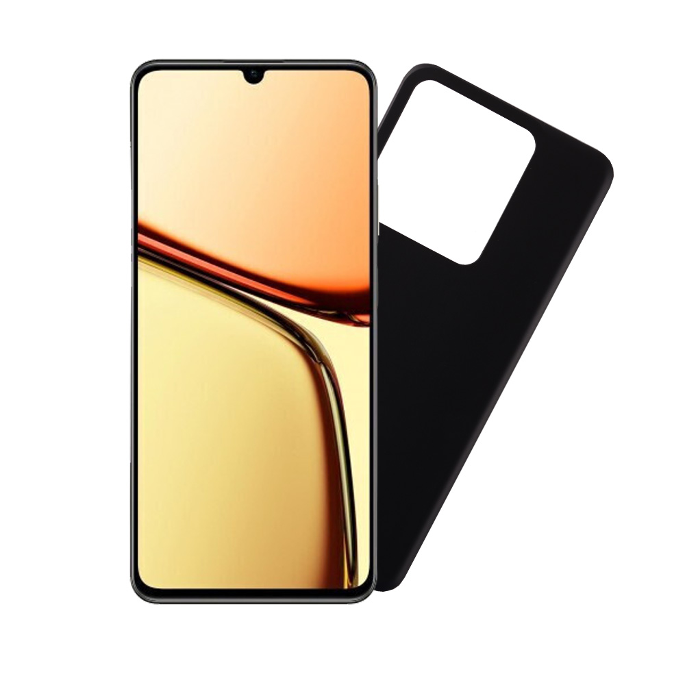 VOLTE-TEL ΘΗΚΗ REALME C61 6.74" SILICON TPU CAMERA GUARD BLACK