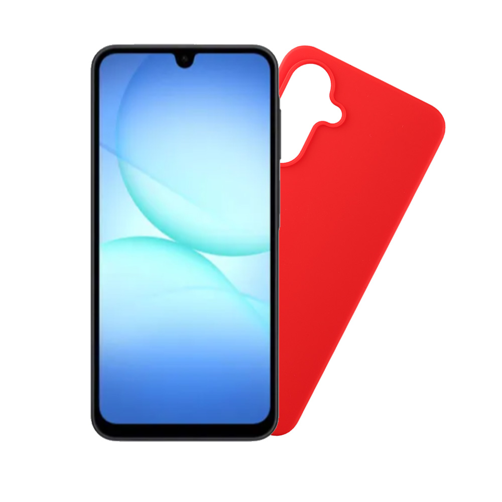 VOLTE-TEL ΘΗΚΗ SAMSUNG A17 4G A175/A17 5G A176 6.74" SILICON TPU CAMERA GUARD RED