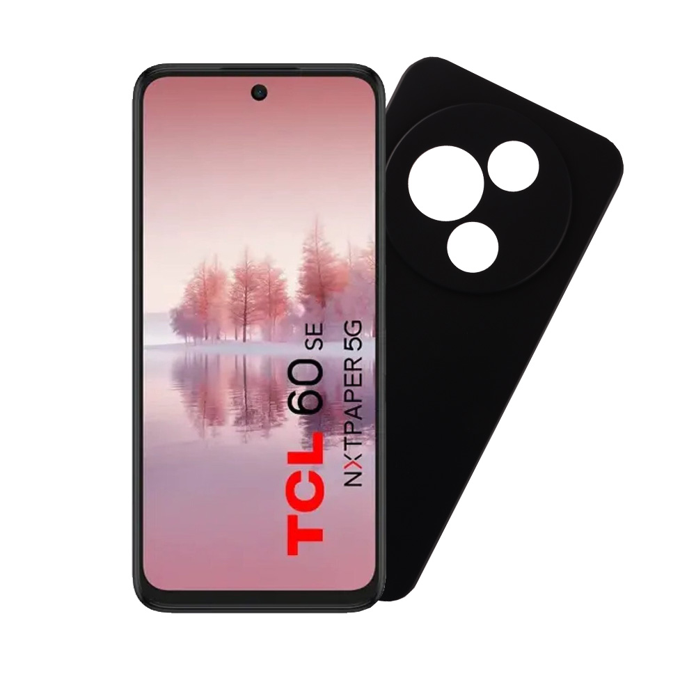 VOLTE-TEL ΘΗΚΗ TCL 605/ 60 SE 6.67" SILICON TPU FULL CAMERA PROTECTION BLACK