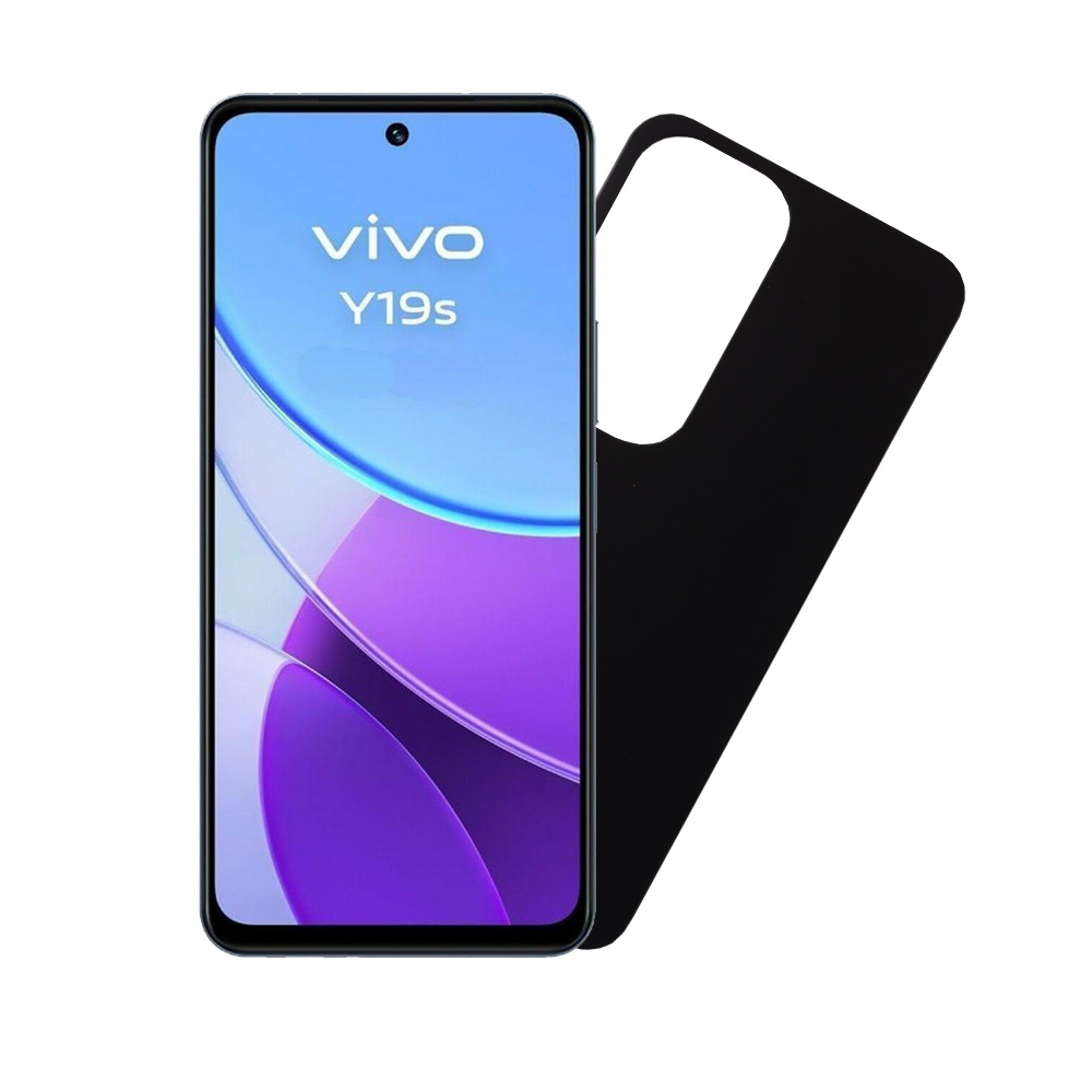 VOLTE-TEL ΘΗΚΗ VIVO Y19s 6.68" SILICON TPU CAMERA GUARD BLACK