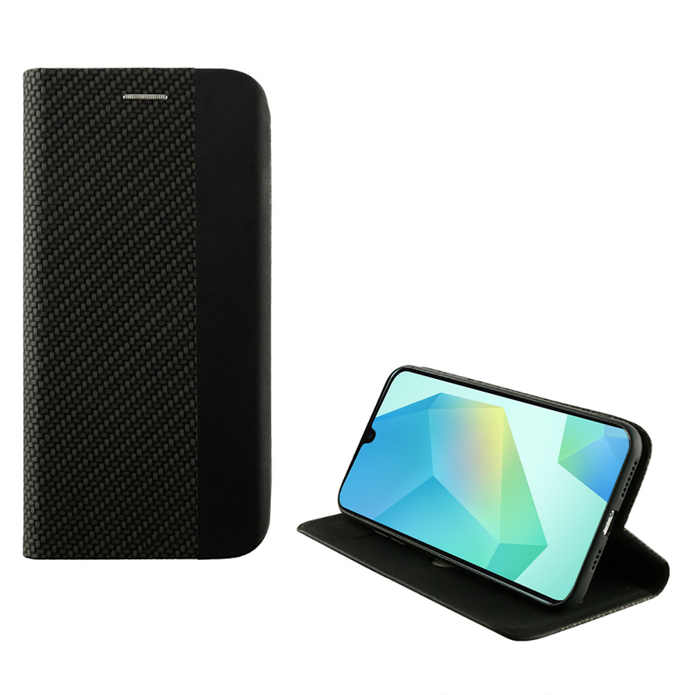 IDOL 1991 ΘΗΚΗ SAMSUNG A17 4G A175/A17 5G A176 6.74" ELITE ANTI-RFID BOOK STAND BLACK