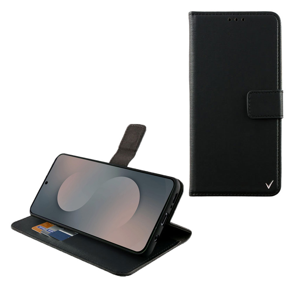 VOLTE-TEL ΘΗΚΗ SAMSUNG S25 FE 5G S731 6.7" ALLURE MAGNET BOOK STAND CLIP BLACK