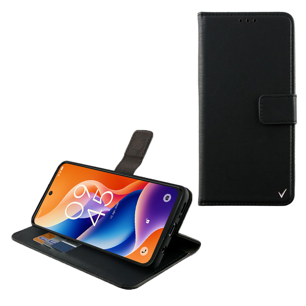 VOLTE-TEL ΘΗΚΗ TCL 605/ 60 SE 6.67" ALLURE MAGNET BOOK STAND CLIP BLACK
